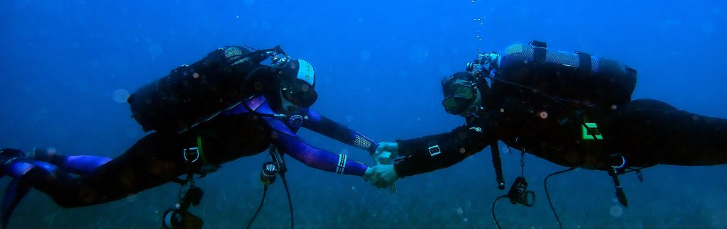 Immersioni tra amici a Sapri