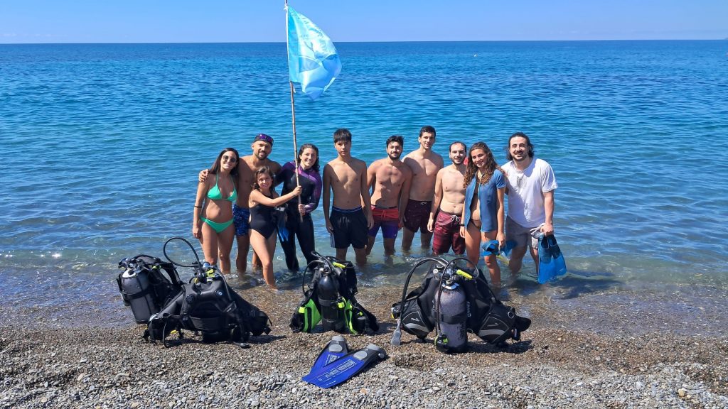 Partecipanti al corso Bubblemaker a Sapri